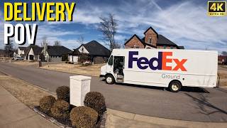 Deliver With Me | FedEx POV (4K 60FPS)