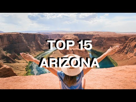 Video: Die Top 15 Seen in Arizona