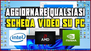 How to upgrade any video card on Windows (7,8,8.1,10,11) INTEL NVIDIA AMD - EASY TUTORIAL