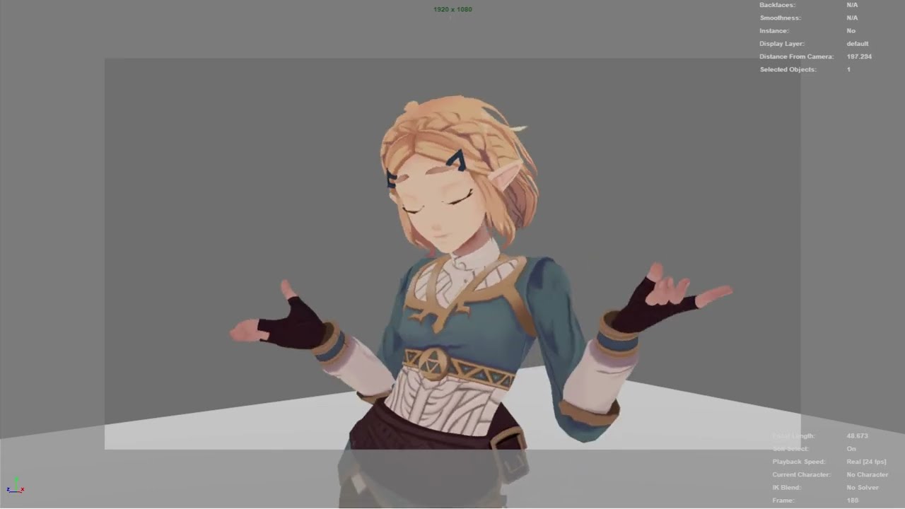 10 Drunk Cigarettes | Zelda rig animation test