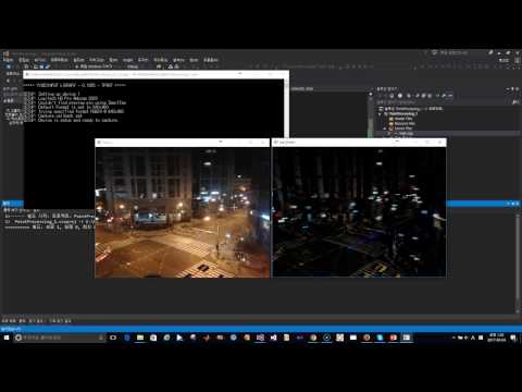 OpenCV Lecture - 4. point processing (5/8) : Video frame subtraction