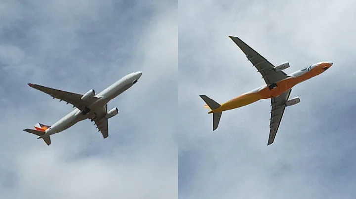 2 AIRBUS A330 TAKEOFFS! | Plane-Spotting at Davao Int'l. Airport (Runway 23 Departures)