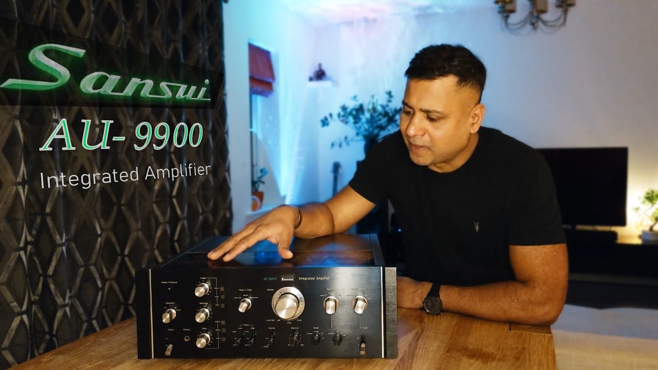 SANSUI AU-9900 Preamplifier Shot Noise Repair - Recap, 2SA978