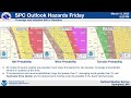 Major Storm Briefing for Friday, March 14, 2025 [Recorded 7 PM 3/13/2025]