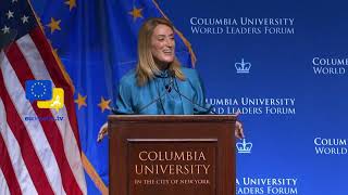 Our Time for Leadership -Metsola’s keynote at the World Leaders Forum, Columbia University New York!