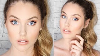 Gold Eyes & Fake Freckles // Get Ready With Me