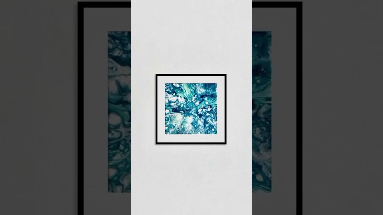 Reef | Abstract Ocean-Inspired Art | Contemporary Wall Decor for Modern Interiors 