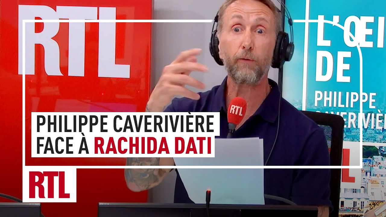 Philippe Caverivire face  Rachida Dati