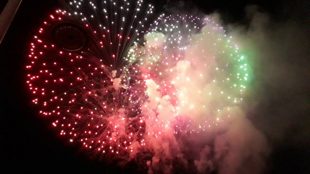 Feu D artifice 15 Aout Frejus Saint Raphael