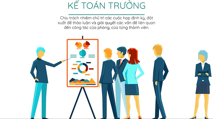 Các môn học của lớp kế toán trưởng