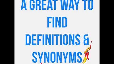 Dictionary in Google Slides