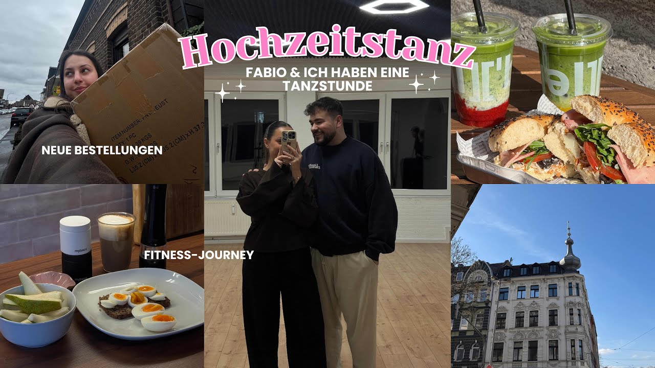 Wir nehmen Tanzunterricht 🥹💃🏽✨ Fabio & ich lernen einen Hochzeitstanz 💍 | Laura Siebert