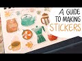 a comprehensive guide to making stickers