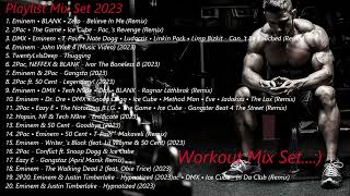 Best Workout music - Eminem, DMX, 50 Cent, Eazy E, 2Pac, Ice Cube  (Nebis beatz mix set 2023)