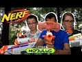 NERF CHALLENGE MODULUS EN FAMILLE - Mega Unboxing fr ! - Ejayremy