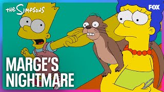 Marge Has A Nightmare About Bart | The Simpsons