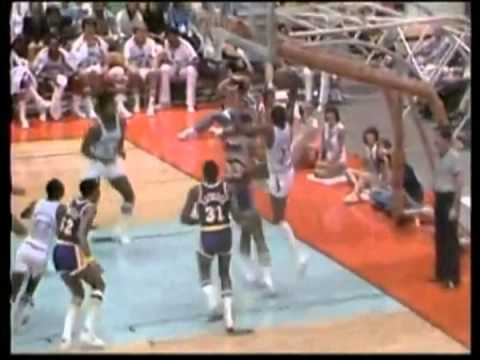 Joe Bryant: (Kobe's Dad) Amazing Verticle Leap Slam Dunk Vs Los Angeles