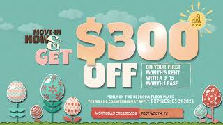 May Move-In Specials Monticello Crossroads Apartments