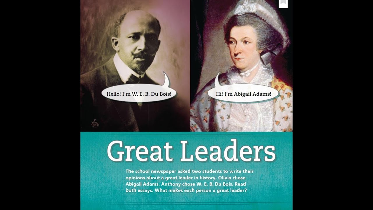 Great Leaders - HMH Into Reading 