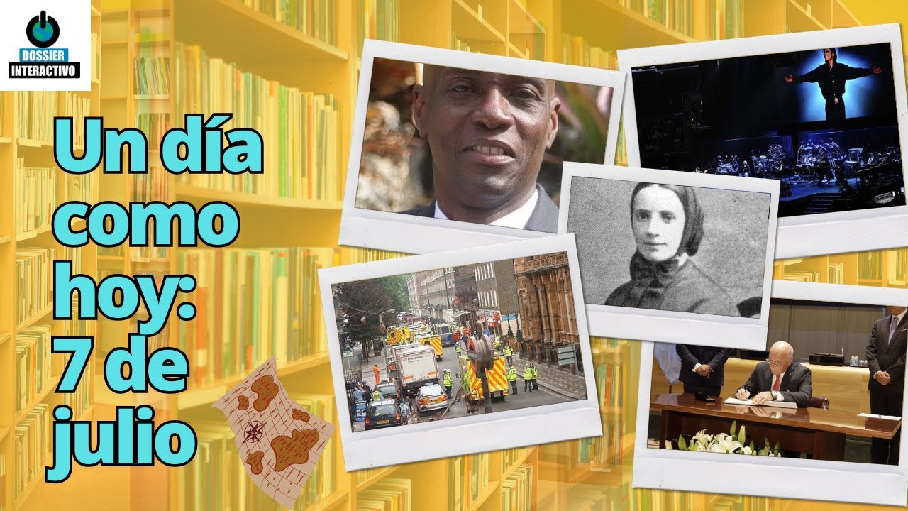 Un día como hoy: 7 de julio #efemérides #undíacomohoy - YouTube