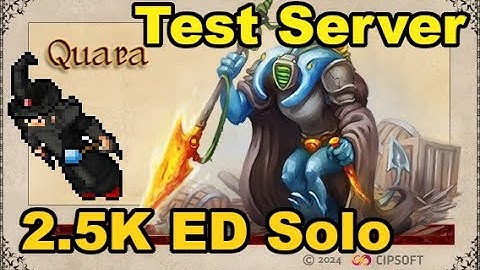 Bobeek - New Quaras Solo - Test Server 2024 - High Level Hunt!