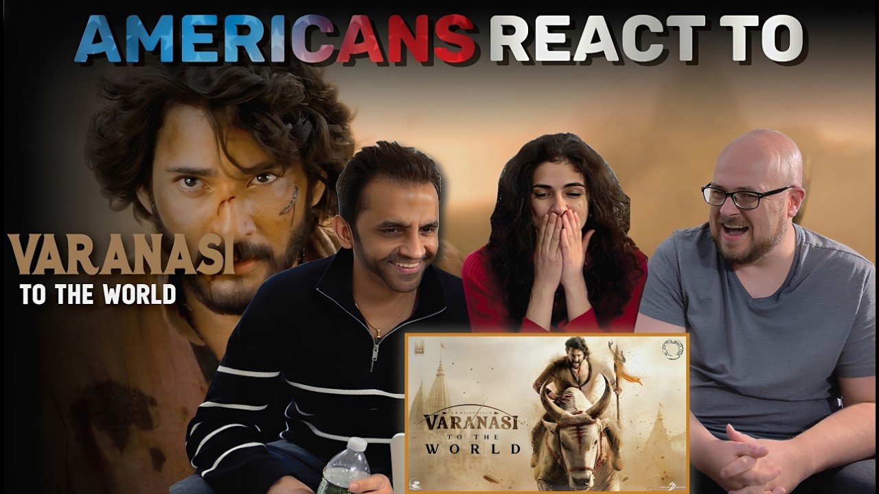 VARANASI to the WORLD Reaction by New Yorkers | Mahesh Babu | Priyanka Chopra | S. S. Rajamouli