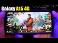 Samsung Galaxy A15 4G | GAMING TEST Cod Mobile, Free Fire Max, Genshin Impact y Warzone Mobile