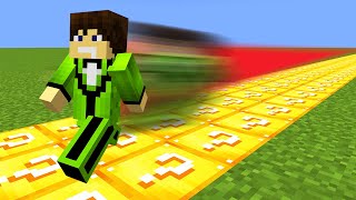 触れたもの全てがラッキーブロックになるマインクラフト