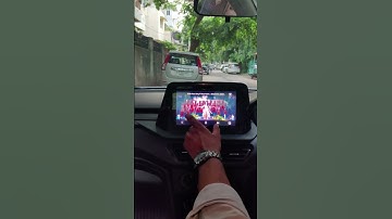 GT 10 Car Android Player installed in breeza