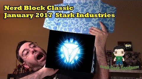 Nerd Block Classic January 2017 Stark Industries
