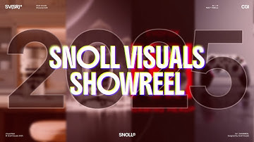 Snoll Visuals Showreel 2025 | Product Animation | CGI