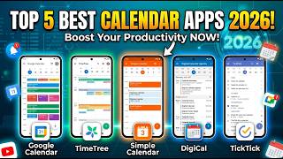 Top 5 Best Calendar Apps You Need in 2026 (Boost Productivity Fast!)