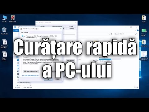 Curățare rapidă a PC-ului