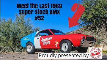 If This 1969 AMC AMX Super Stock Race Car Could Talk - "I