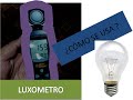 LUXometro / Instrumentación de nivel de iluminación / Arquitectura en escala de grises