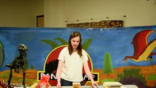 Dino Camp 2021 Day 2 video 5 Fossil Experiment