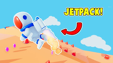 Adding a Jetpack to my Astronaut 3D Game!