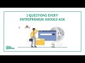 THREE Questions Every Entrepreneur MUST Ask Before Starting a Business | EO GSEA Success Series