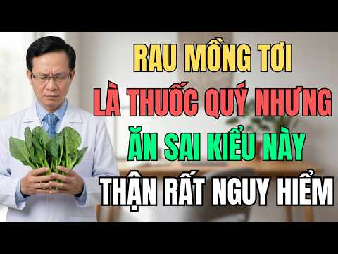 Sau 60 Tuổi, Ăn Rau Mồng Tơi Đúng Cách Giúp Giảm Táo Bón, Mỡ Máu Và Đau Khớp