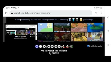 Up To Faster 110 Parison