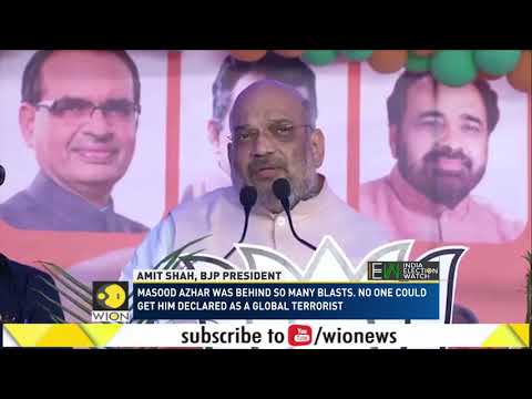 IEW: BJP President Amit Shah campaigns in Madhya Pradesh