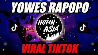 YOWES RAPOPO VIRAL TIKTOK (AKU IKHLAS - AFTERSHINE) | DJ REMIX FULL BASS TERBARU 2021