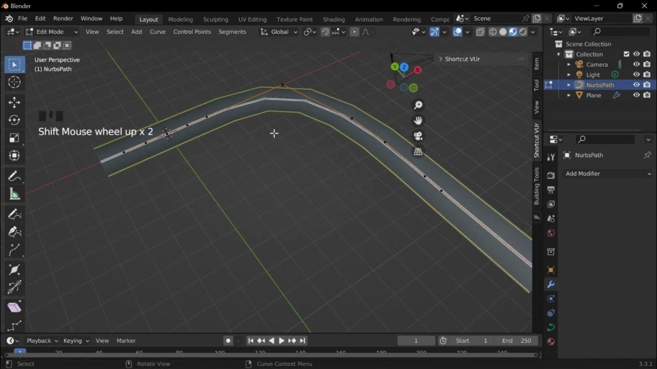 Road Blender Tutorial How to Create a Road in Blender YouTube
