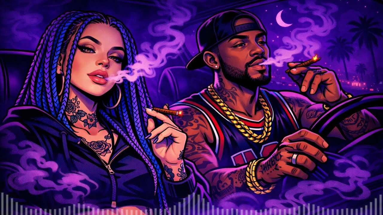 Purple Gum Rappers Purple Smoke Nights ー OG Chill Rap・Bluesy Hip-hop・Stoner Mood - YouTube