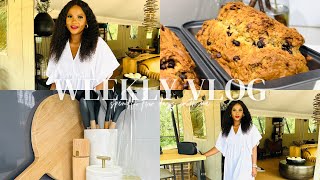 WEEKLY VLOG: clean with me | baking banana bread | 5k giveaway | South African YouTuber