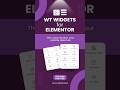 Introducing WT Widgets For Elementor for all users utilizing Elementor alongside WP Travel
