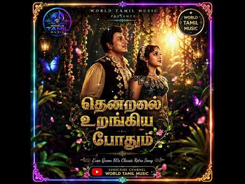 Thendral Urangiya Pothum ❤️ | Classic Love Song | World Tamil Music AI Remix 🎶
