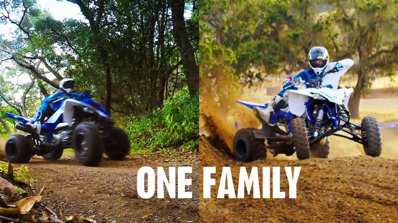 Yamaha Sport ATVs 1 on the Track, Trail and Dunes YouTube