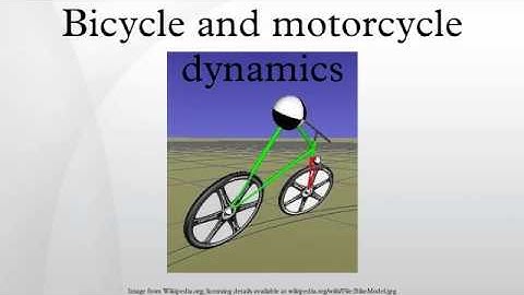 Bicycle and motorcycle dynamics
