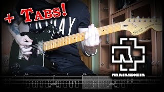 [How to Play] Rammstein - Radio (Guitar Tutorial w/Tabs) chords